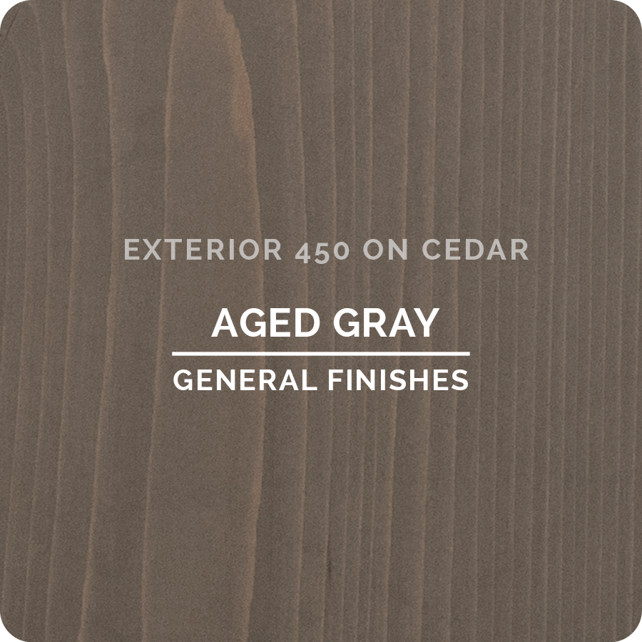 EXTERIOR 450 WATER-BASED WOOD STAIN