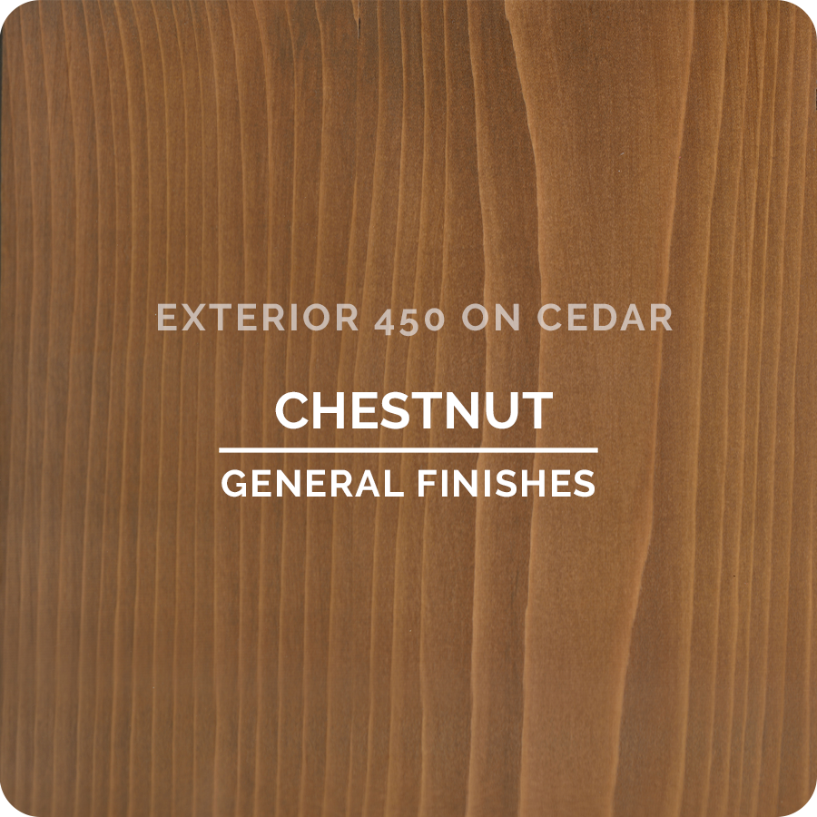 EXTERIOR 450 WATER-BASED WOOD STAIN