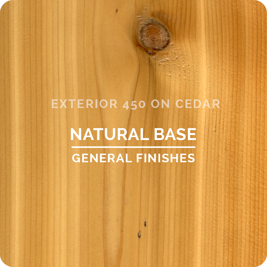 EXTERIOR 450 WATER-BASED WOOD STAIN