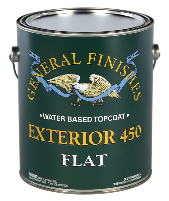 EXTERIOR 450 WATER-BASED CLEAR OUTDOOR TOPCOAT