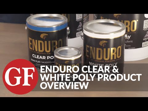 ENDURO PROFESSIONAL WATER-BASED CLEAR POLY